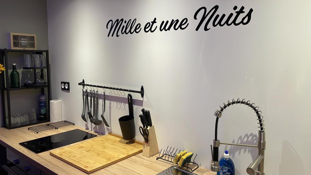 Mille Et Une Nuit, Appartement Classe 3 Etoiles En Rdc Avec Exterieur Et Parking دول المظهر الخارجي الصورة